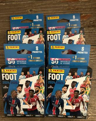 Foot 24/25 blister da 8 bustine panini calciatori
