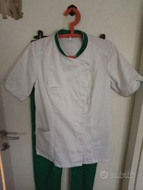 Casacca, pantaloni e cuffia da ASO