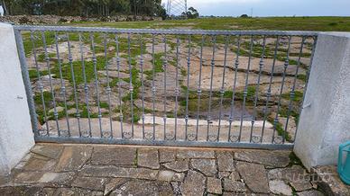 Cancello in ferro battuto zincato a caldo