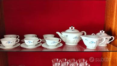 Servizio da tè vintage "Stile Richard Ginori" 
