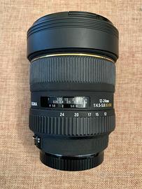 Obiettivo sigma 12-24 compatibile canon