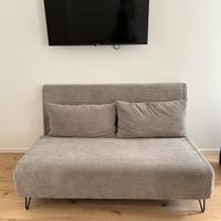 Divano letto grigio