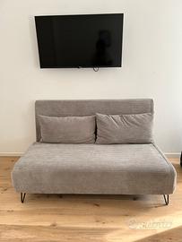 Divano letto grigio