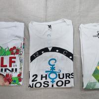 Lotto Cocorico' collezione di n. 3 rare Tshirts