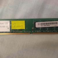 2GB Banco Memoria Ram 2GB CL5 DDR2 667MHz PC2-5300