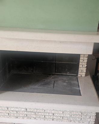 Forno a legna con camino