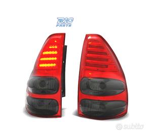 FANALI TOYOTA LAND CRUISER FJ120 03-08 LED ROSSO A
