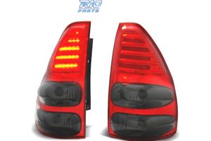 FANALI TOYOTA LAND CRUISER FJ120 03-08 LED ROSSO A