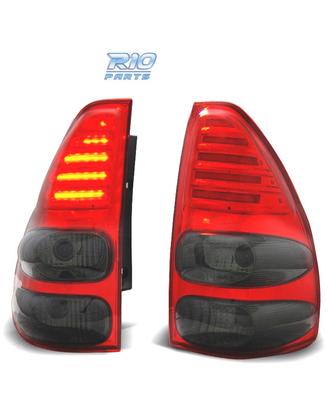 FANALI TOYOTA LAND CRUISER FJ120 03-08 LED ROSSO A