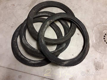 Nr.2 x 5euro Copertone moped 2x17