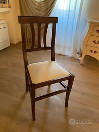 Sedie in legno