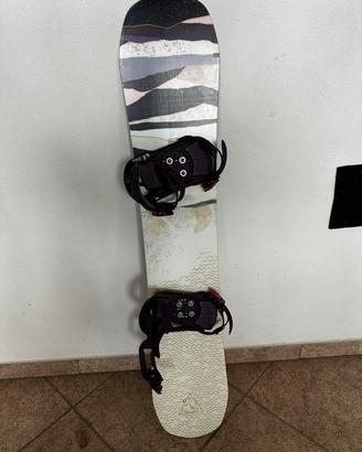 Tavola e attacchi da snowboard donna