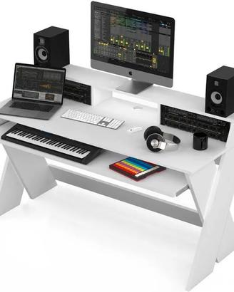 scrivania professionale bianca