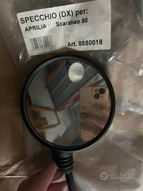 Specchietto Scarabeo Aprilia Nuovo
