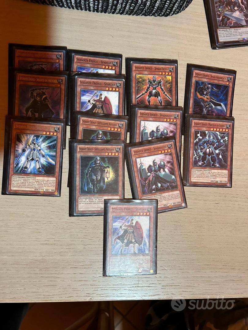 Mazzo sfidante/campione eroico , carte yu gi oh - Collezionismo In vendita  a Pisa