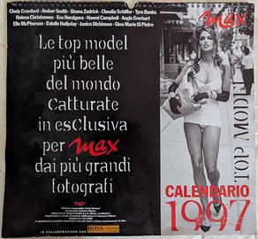 Calendario Top Model 1997 Max