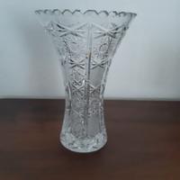 Vaso cristallo  in operato