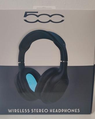 Cuffie Wireless originali 500 Fiat nuove
