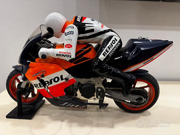 Modello moto radiocomandata Honda Valentino Rossi