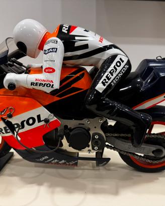 Modello moto radiocomandata Honda Valentino Rossi