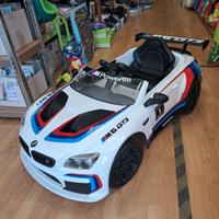 Macchina elettrica per bambini 12V BMW M6 GT3 