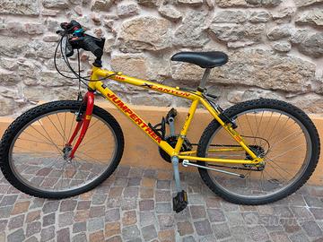 Mountain bike jumpertreck X  Canion 24 Gomme nuove