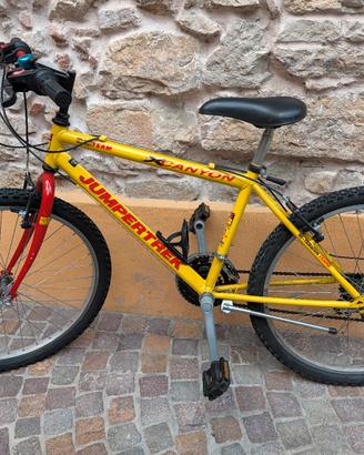 Mountain bike jumpertreck X  Canion 24 Gomme nuove