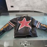 giacca moto vanson star originale nuova
