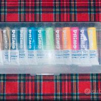 Set tempere glitter e fluo Primo-12 tubetti