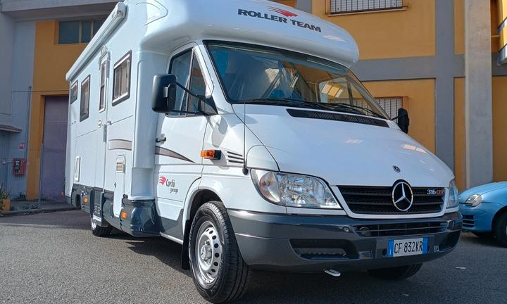Roller Team Corfù Garage su Mercedes Sprinter