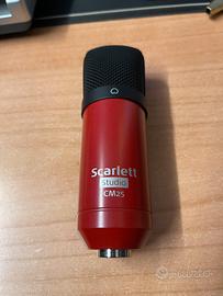 Microfono a condensatore - Focusrite Scarlett