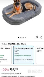 lettino per cani di taglia grande 