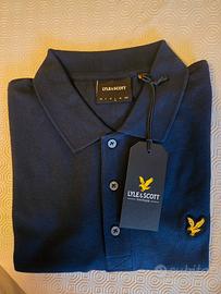 Polo uomo Lyle & Scott cotone Manica lunga tg L