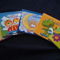Mini libri da Colorare+ Matite Colorate in Scatola