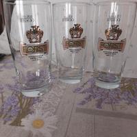 Set 3 bicchieri birra Forst