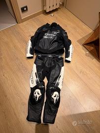 Tuta in pelle divisibile Alpinestar tg.54