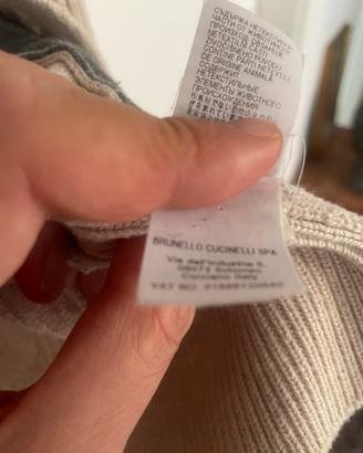 Giacca in cotone taglia 50 Brunello Cucinelli