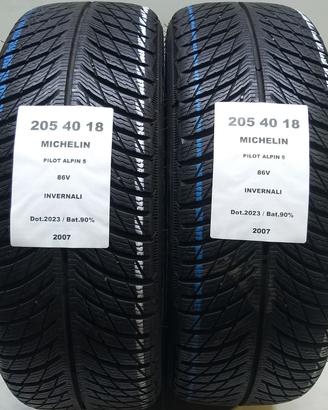 2 GOMME 205 40 18 MICHELIN A2007