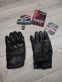 alpinestar guanto moto pelle estivo mustang v2