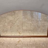 Specchio da parete con cornice in ciliegio 