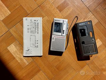 SONY M-11EV REGISTRATORE MICROCASSETTE CORDER