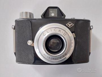 Fotocamera vintage brand Agfa modello Click II 