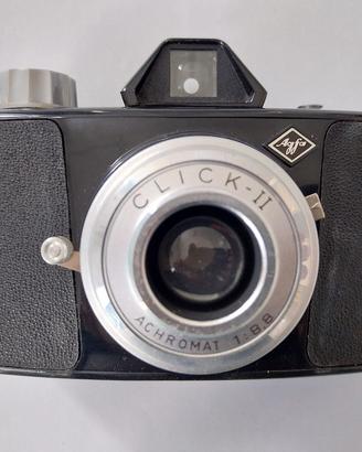 Fotocamera vintage brand Agfa modello Click II 