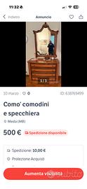 Como’, comodini, soecchiera