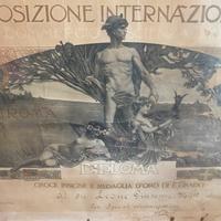 Diploma Espoizione Roma, Internazionale 1923