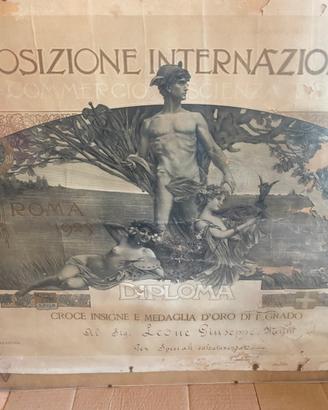 Diploma Espoizione Roma, Internazionale 1923