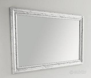 Cornice Maya Foglia Argento Anticata EBAN