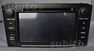 Autoradio navigatore dvd toyota avensis