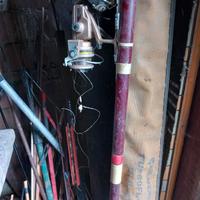 mulinello e canna da pesca