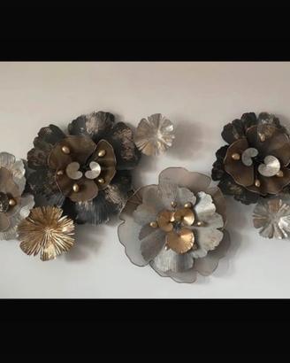 Decorazione floreale a muro